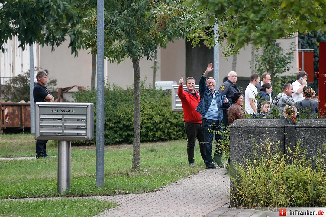 Erste Balkan-Flüchtlinge kommen in Bamberg an