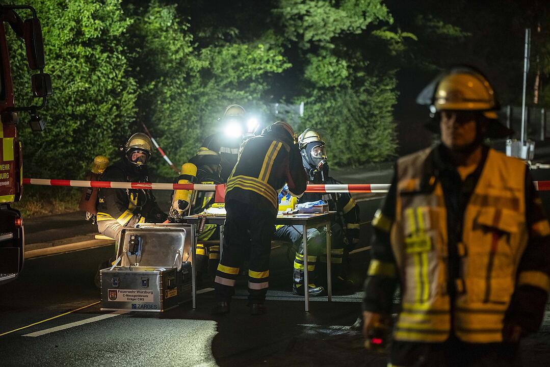 Regen löst chemische Reaktion aus