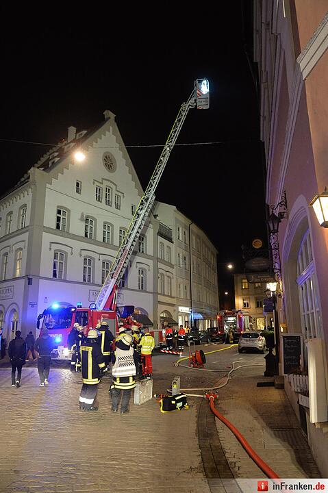 Zimmerbrand in Bamberg