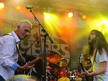 Das waren Ten Years After auf der Maxplatzbühne auf dem Blues & Jazzfestival. Auch an diesem Wochenende findet das Festival wieder in Bamberg statt. Symbolfoto: Barbara Herbst