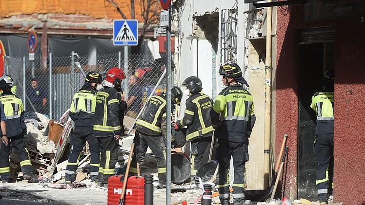 Explosion in Madrid