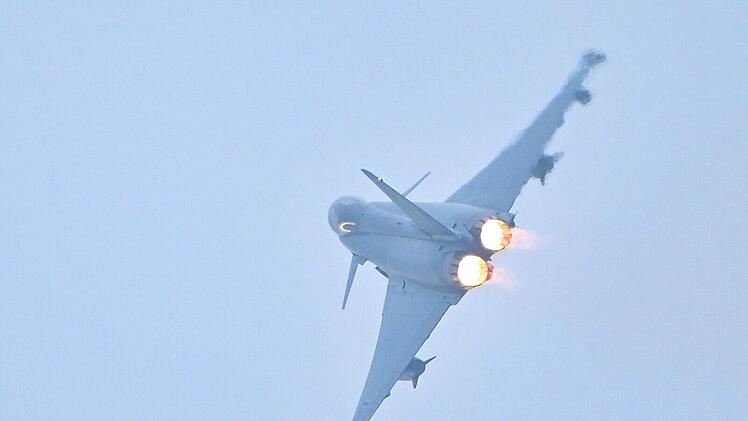 Nato-Kampfflugzeug in Polen