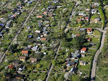 In einer Schrebergartenkolonie geht es nicht immer harmonisch zu. Symbolfoto: Peter Kneffel dpa