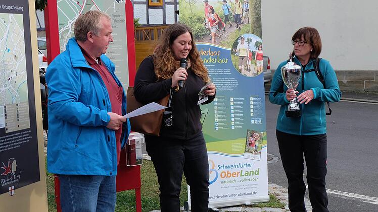 Sternwanderung nach Oberlauringen.  Foto: Philipp Bauernschubert