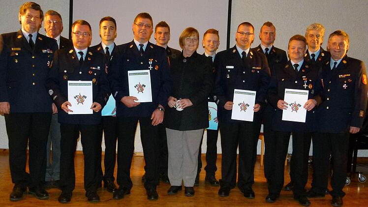 Auch Sonderehrungen wurden vorgenommen.Fotos: Lothar Weidner