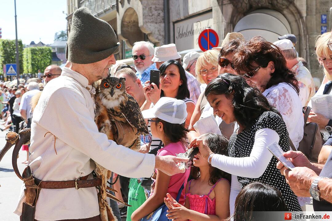 Rakoczyfest in Bad Kissingen mit Umzug; Foto: Barbara Herbst