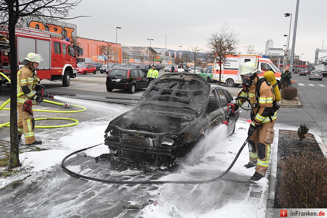 Autobrand in Bamberg