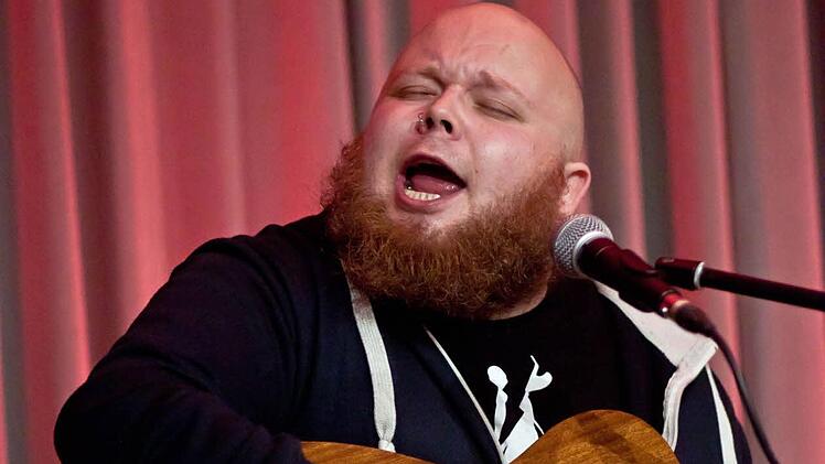 Andreas Kümmert bei seinem Gastspiel in CoburgFoto: Jochen Berger