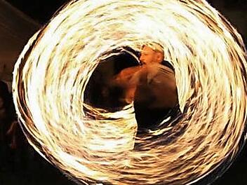 Zwei Feuershows geh&ouml;ren, wie schon 2015, zum Programm. Foto: privat