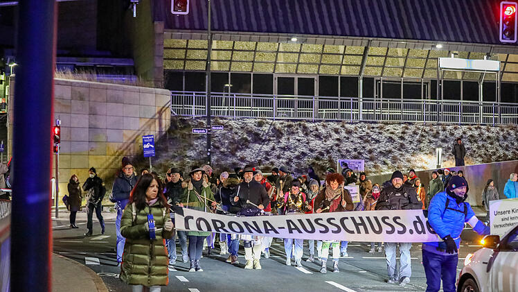 Corona-Protest in Fürth