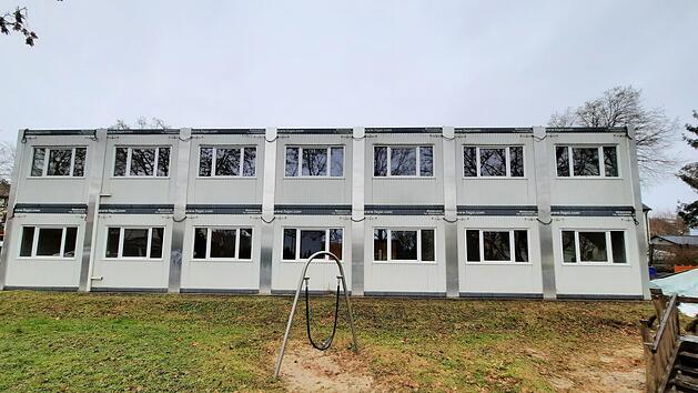 Der Container-Kindergarten, der künftig Bad Brückenauer Kindergartenkinder beherbergen wird, diente zuvor an anderer Stelle - in Stuttgart - ebenfalls als Übergangslösung. Archivfoto: Thorsten Grament