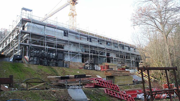 So sah es während der Bauphase aus.
