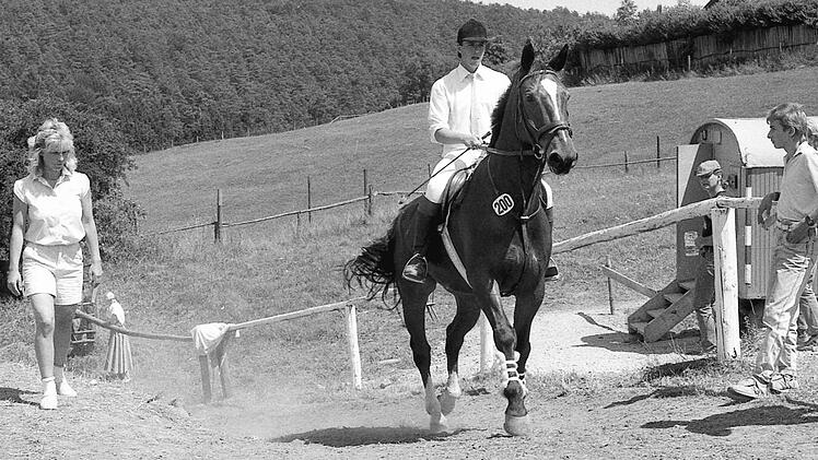 Impressionen vom Reitturnier in Detter 1988.