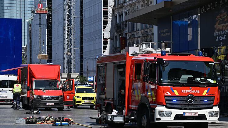 Feuer in Br&uuml;ssel