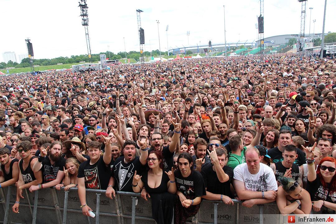 Rock im Park 2016 - Stimmung vor der Centerstage
