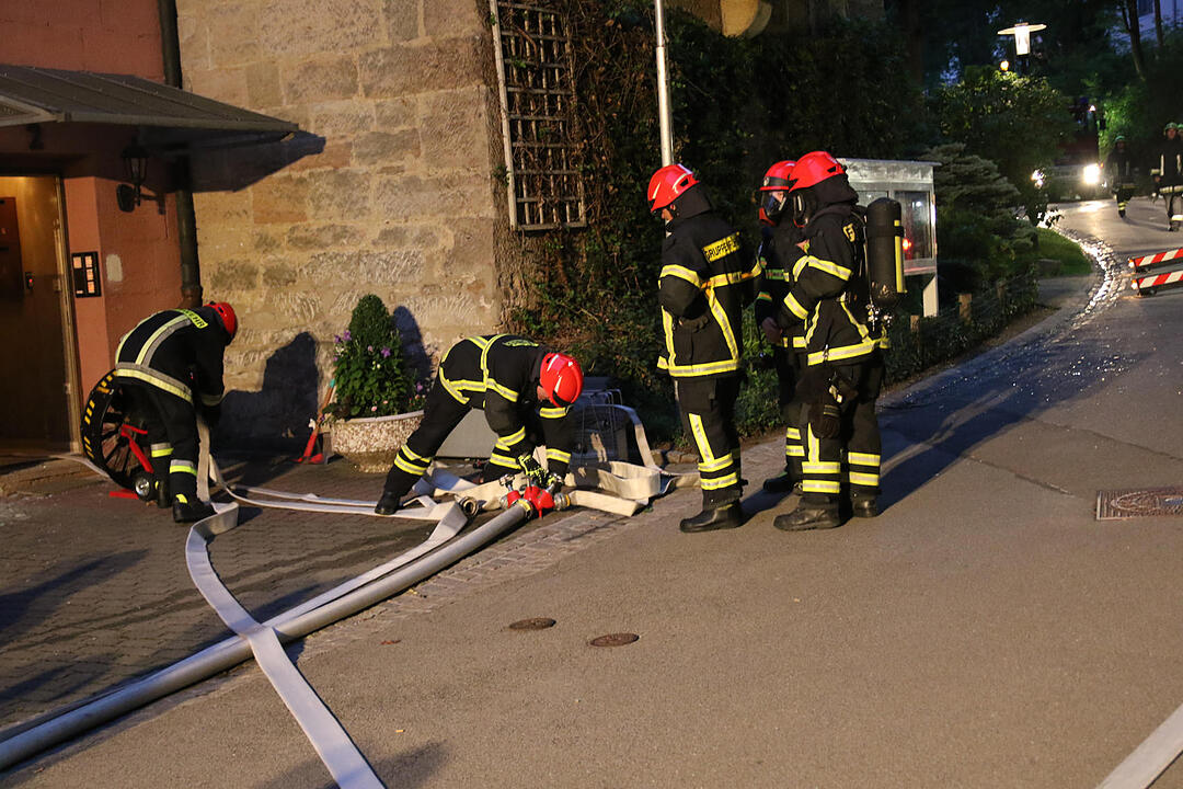 Coburg: Küchenbrand im "Hexenturm"