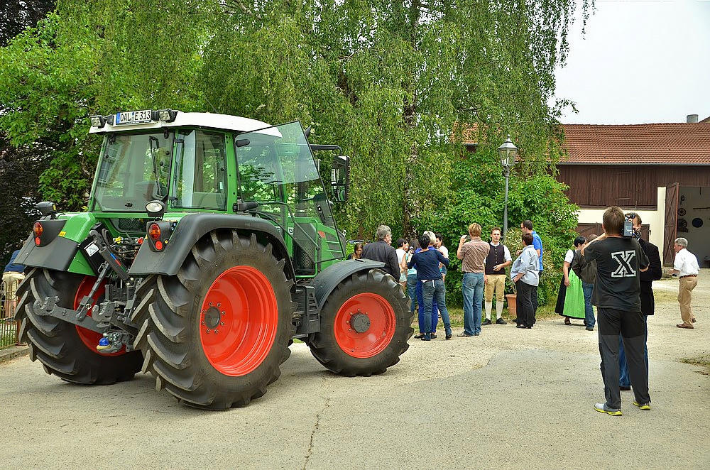 Presse Fotoshooting des Jungbauernkalenders 2013
