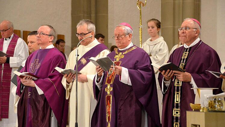 Besuch des Bischofs in Bad Kissingen. Foto: Peter Rauch
