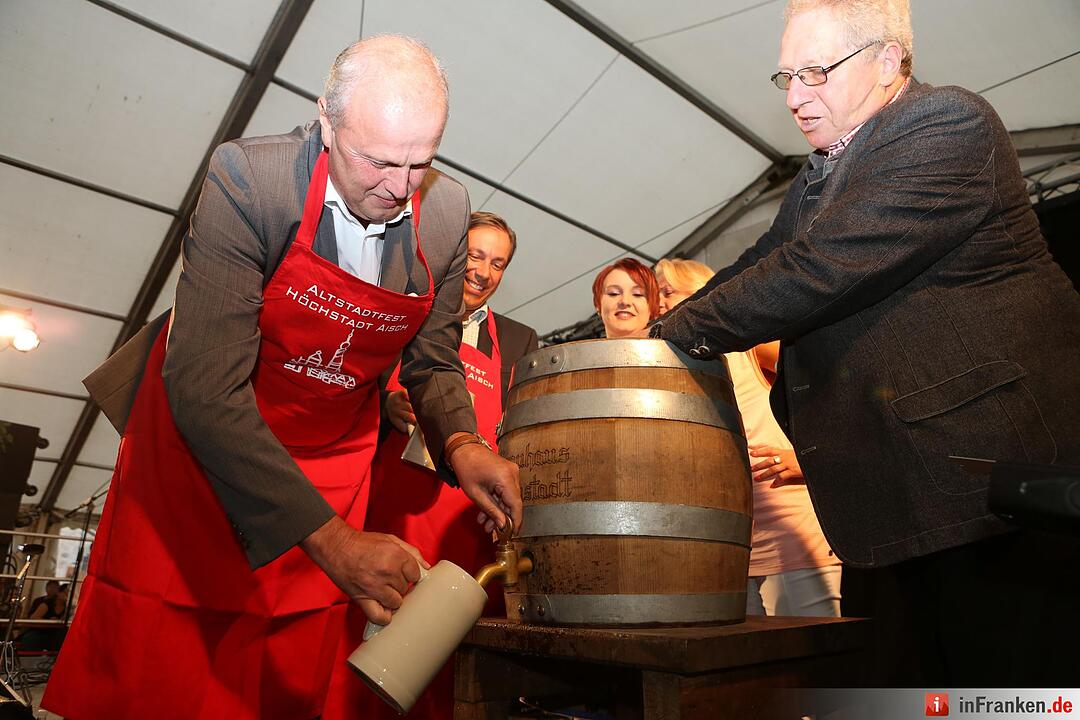 Altstadtfest in Höchstadt - Eröffnung