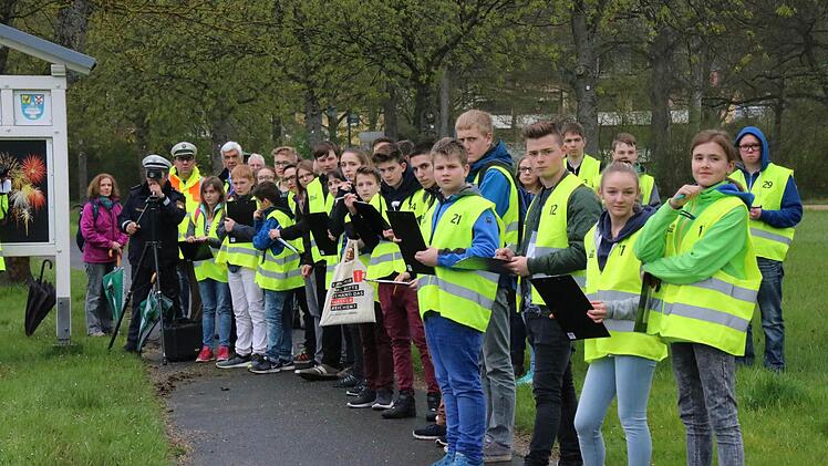 Eindrücke vom Bezirksentscheid der Schülerlotsen. Foto: Ralf Ruppert