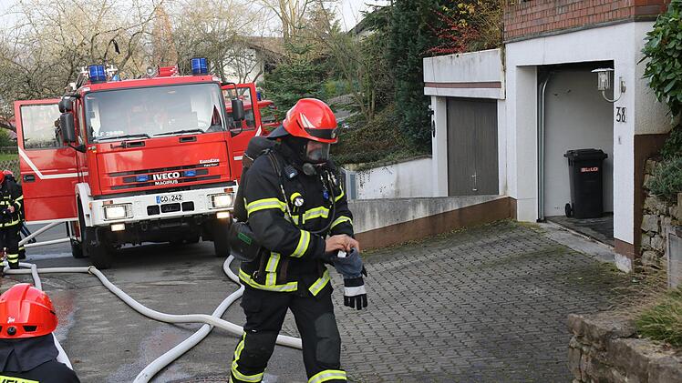 Brand am Ölberg in Coburg Foto: Michael Stelzner