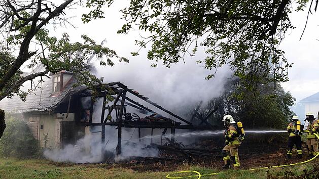 Ein 40-J&auml;hriger z&uuml;ndete Anfang 2017 ein unbewohntes Haus in Oberwallenstadt an.  Foto: Archiv/Frank Spitzenpfeil