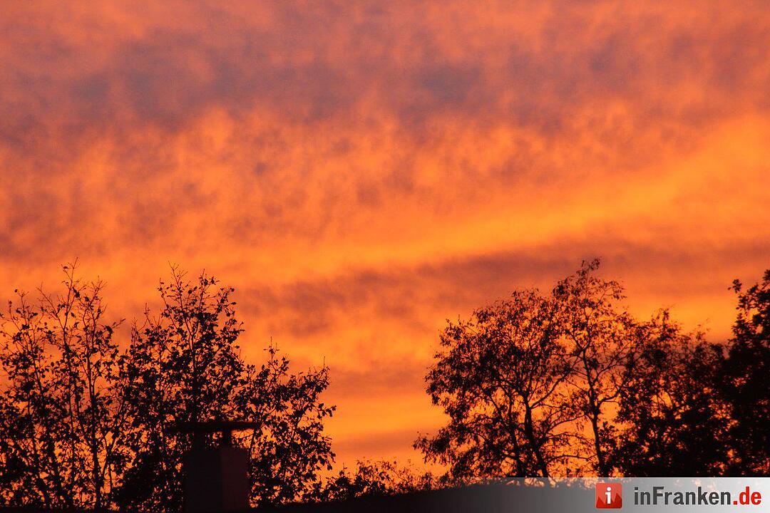 Abendrot vom 8.11.2015 - Die Bilder unserer Leser