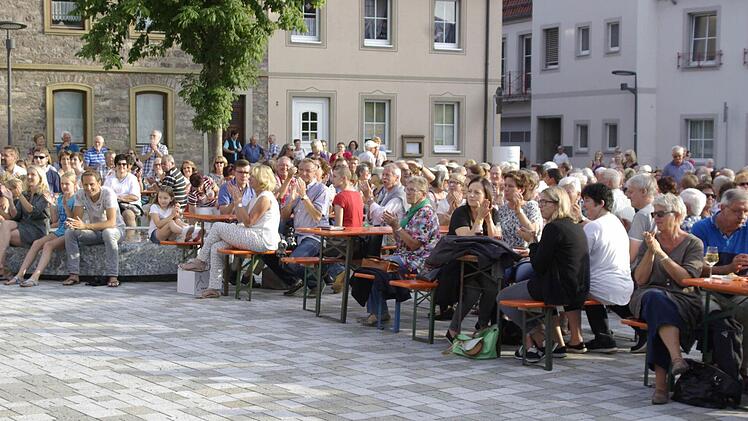Konzert auf dem Viehmarkt. Foto: Winfried Ehling