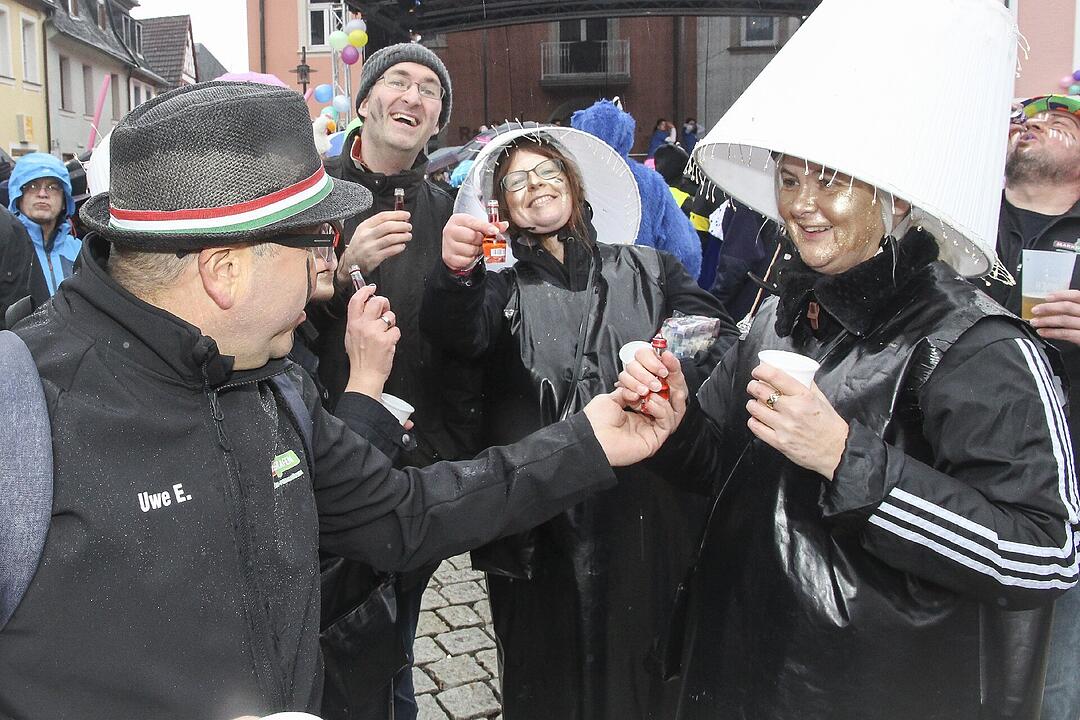 Narrentreiben in Stadtsteinach 2024
