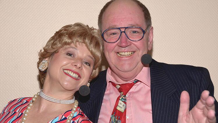 Mathilde und Hermann (Birgit Schreiber /Klaus Bollwein). Foto: Peter Rauch