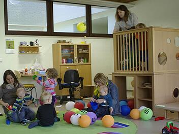 Der Kindergarten St. Martin in Untererthal hat seit Kurzem Räume für die Allerjüngsten. Foto: Archiv/Winfried Ehling