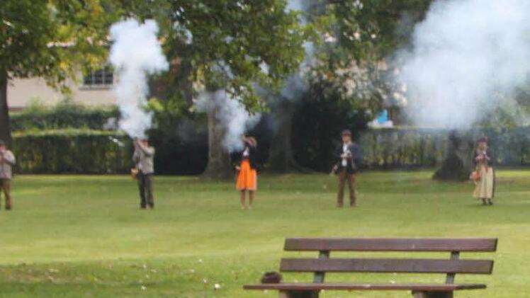 Feierliche Zeremonie zum 40-jährigen Bestehen der Reservistenkameradschaft Bad Brückenau Foto: Ulrike Müller