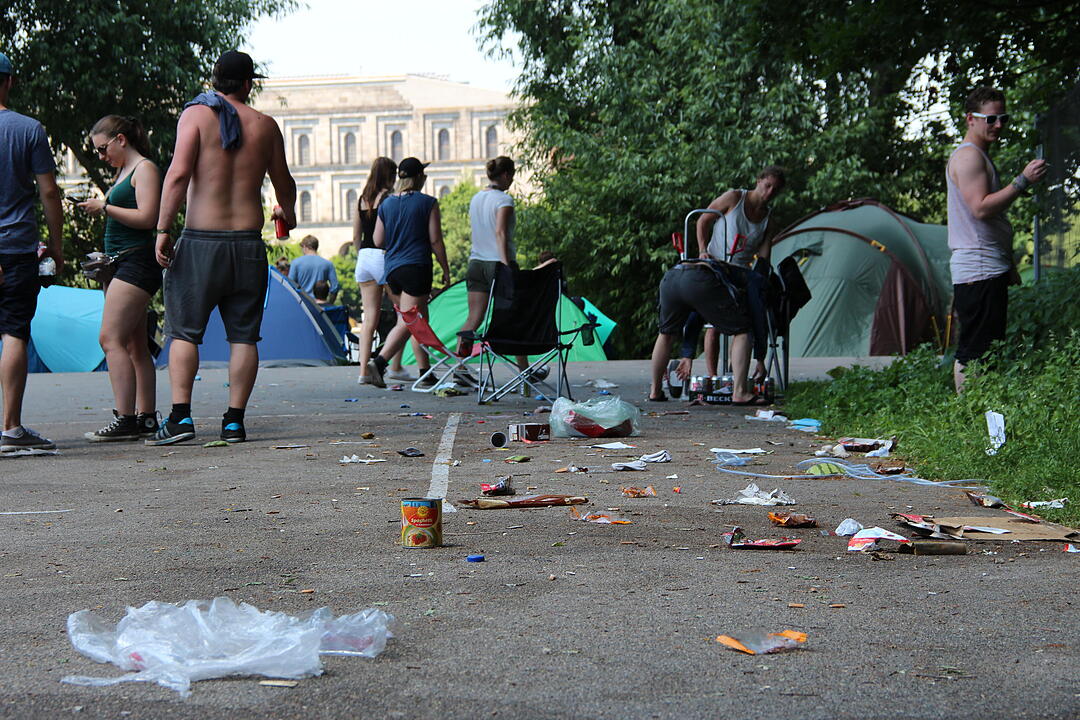 Rock im Park 2017: So lustig ist das Zeltplatz-Leben
