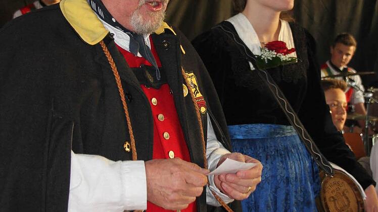 Türmer Armin Domina begüßte die Gäste.