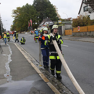 Brand in Neustadt bei Coburg