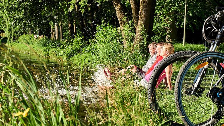 Viele erholen sich am Wochenende in der Region und gönnen sich Erholung vom Alltagsstress. Foto: Frankenwald Tourismus/Marco Felgenhauer