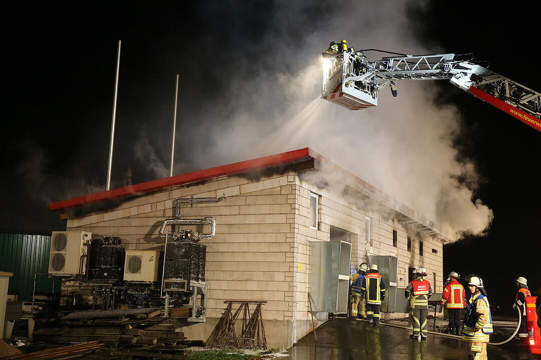Feuerwehr kann Explosion verhindern