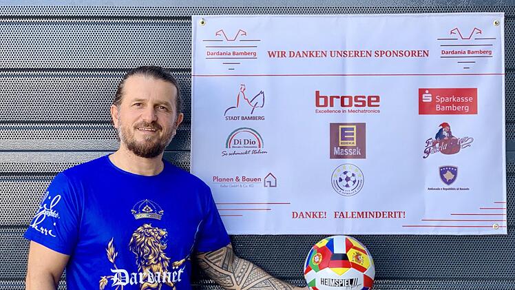 Florim Gashi freut sich, dass die Reise nach Berlin von mehreren Sponsoren finanziert wird. Foto: privat