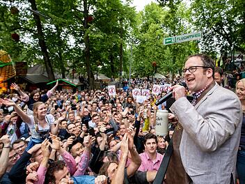 Eröffnung der Erlanger Bergkirchweih