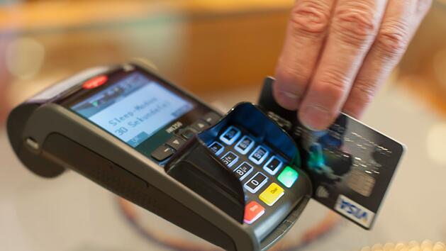Zahlen mit Kreditkarte