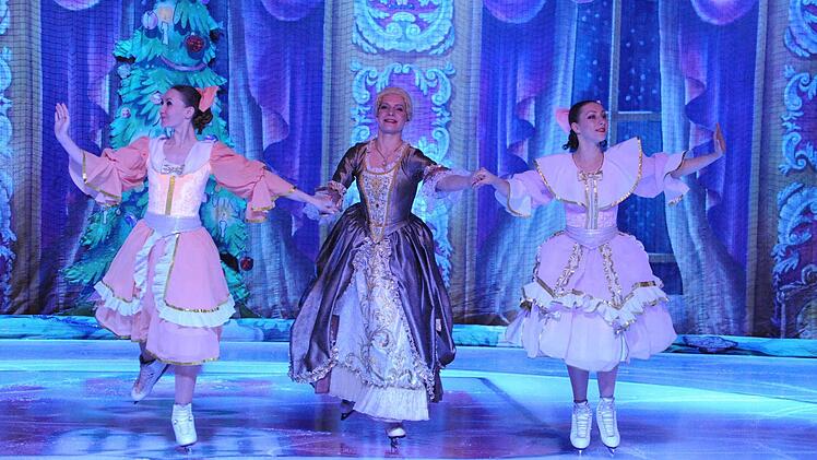 Ein visueller, künstlerischer und sportlicher Genuss: die Nussknacker-Aufführung des St. Petersburger Staatsballetts on Ice.