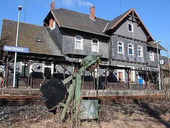 Der Bahnhof in Bad Rodach. Foto: Thomas Heuchling