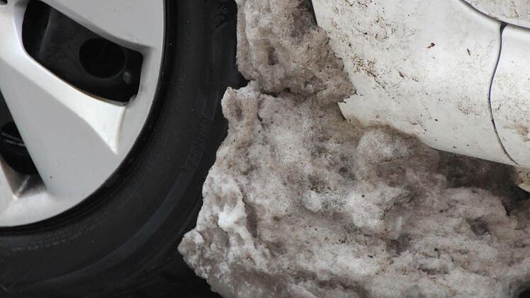 Der Winter klumpt.Foto: Eckehard Kiesewetter