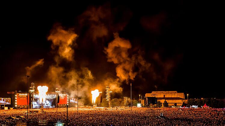 Erste Bands für Rock im Park 2018 sind bestätigt: Als Headliner werden die Foo Fighters auftreten. Sonst sind schon mehr als 30 Bands angekündigt Foto: Stefan Bausewein