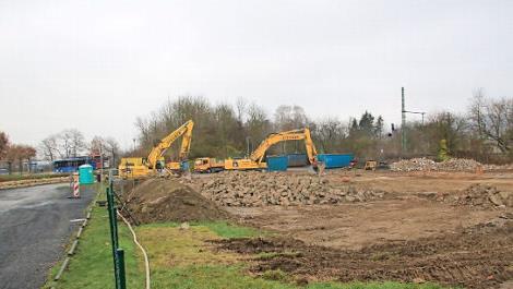 Abgebrochen wurde die Gießerei Schröder an der Oberauer Straße, um mehr als 100 Parkplätze für die Obermain-Therme zu gewinnen. Foto: ME