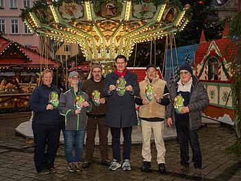 Suchspiel f&uuml;r Coburger Kinder: "Weihnachtsgurken"-Aktion