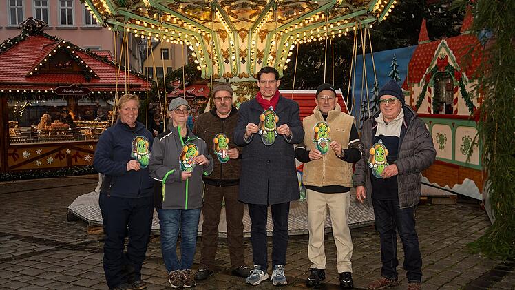 Suchspiel f&uuml;r Coburger Kinder: "Weihnachtsgurken"-Aktion