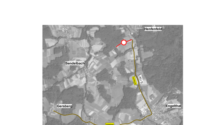 Engelthal: Staatsstra&szlig;e zwischen Sendelbach und Henfenfeld gesperrt - so wird der Verkehr geregelt