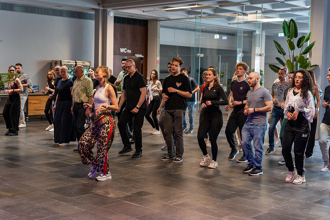 Das Festival bot viele Workshops f&uuml;r Anf&auml;nger und Profis!