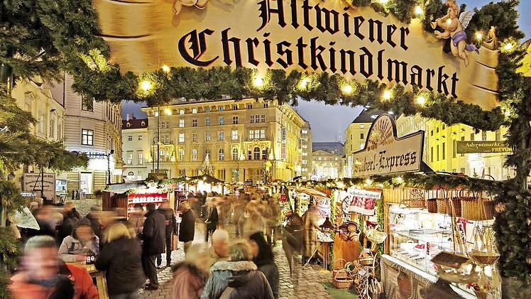 Der Weihnachtsmarkt auf der Freyung dürfte zu den schönsten Adventsmärkten Wiens zählen. Foto: djd/Kolpinghaus Wien-Zentral/Christian Stemper